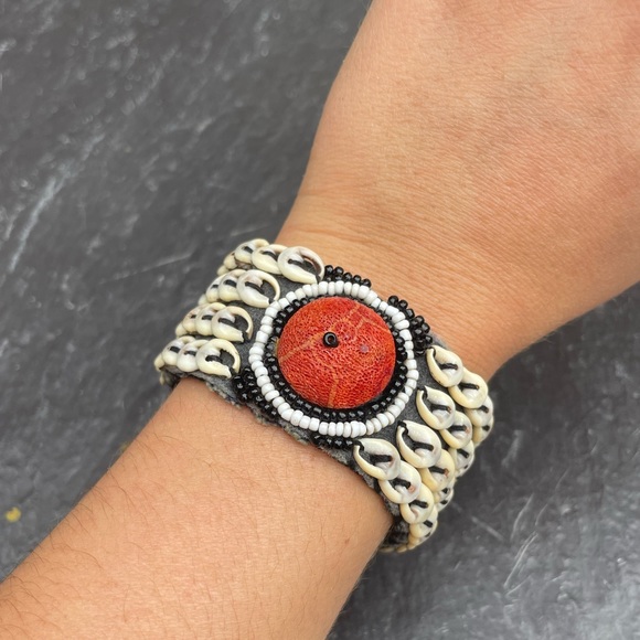 Free People Jewelry - Handmade beaded / shell bracelets